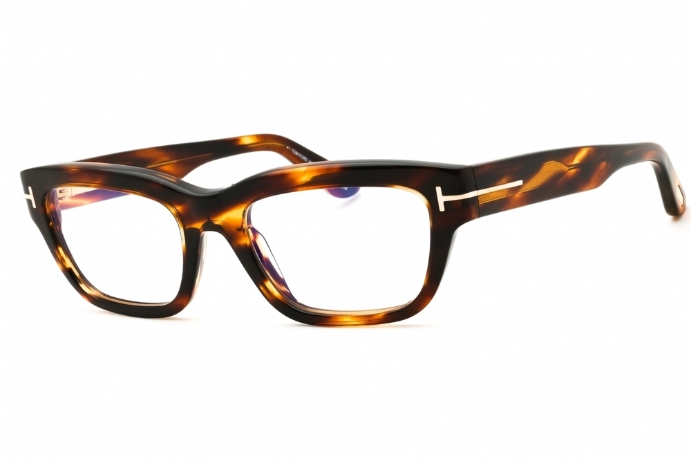 NWT Tom Ford FT6045-B-055 Red Rectangular 52mm Glasses